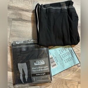 2-Open Trails-Men’s Premium Thermal Bottoms-Size 2XL